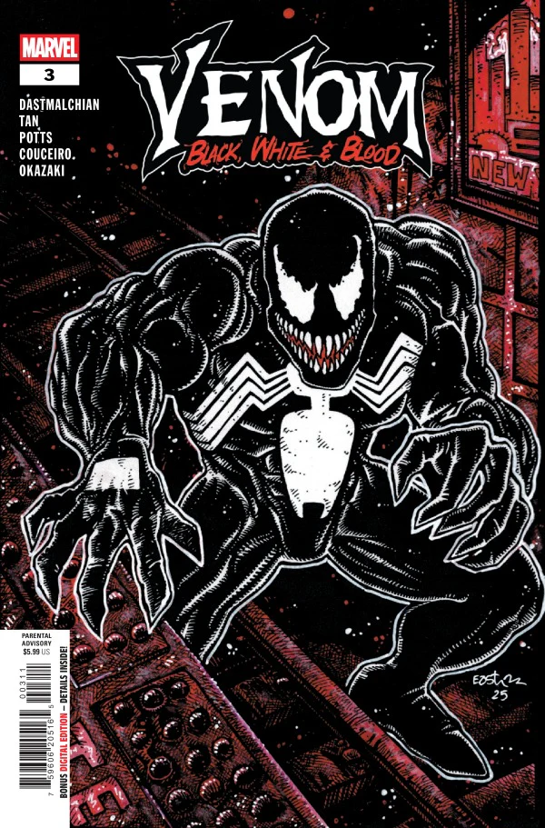 VENOM: BLACK WHITE & BLOOD #3