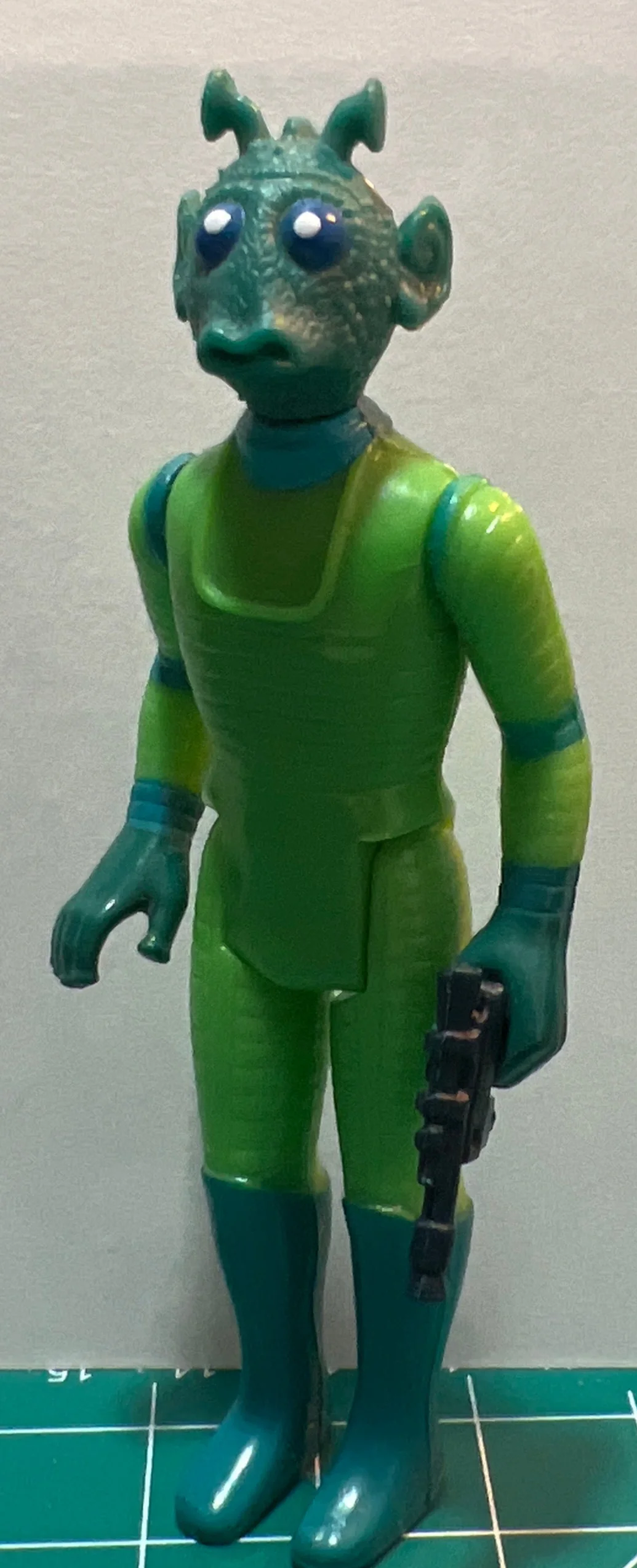 Vintage Kenner Star Wars 1977 Greedo Action Figure (Mint Complete)