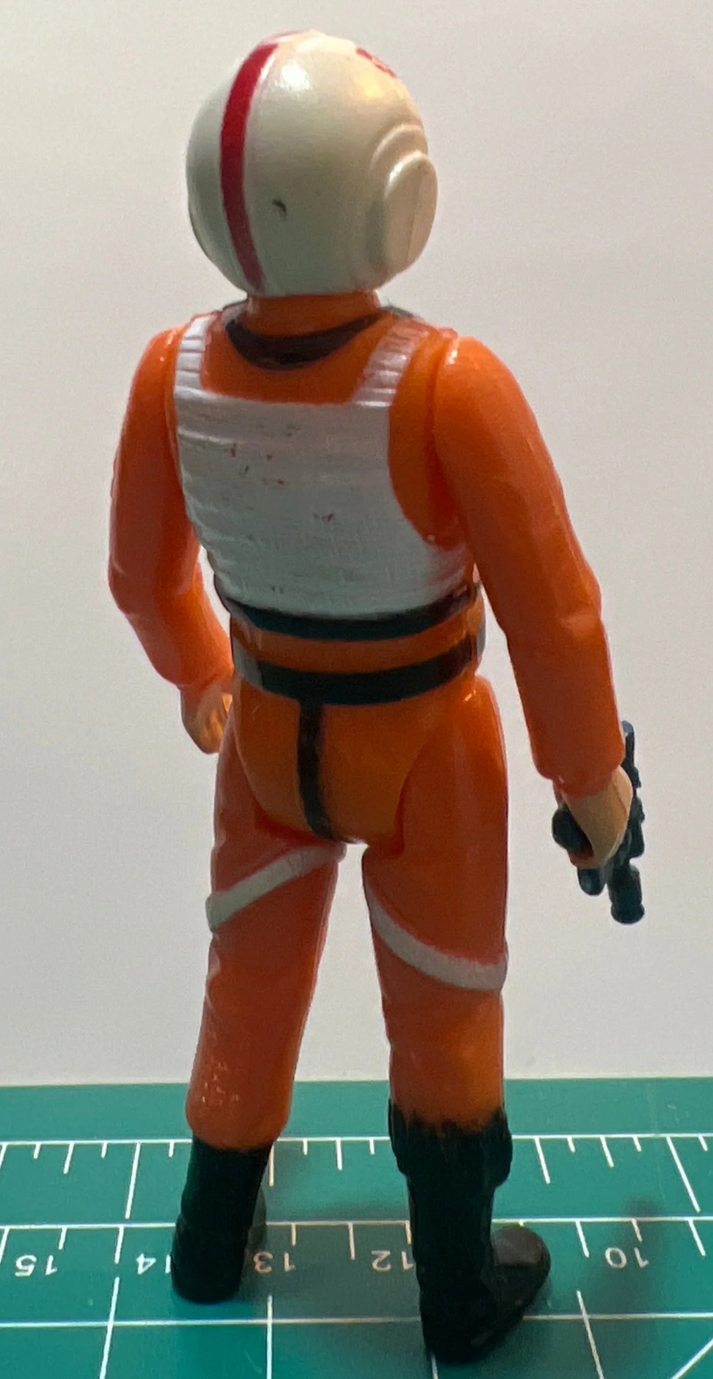 Vintage Kenner Star Wars 1978 X-Wing Pilot Luke Action Figure (Blue Pistol) - Image 2