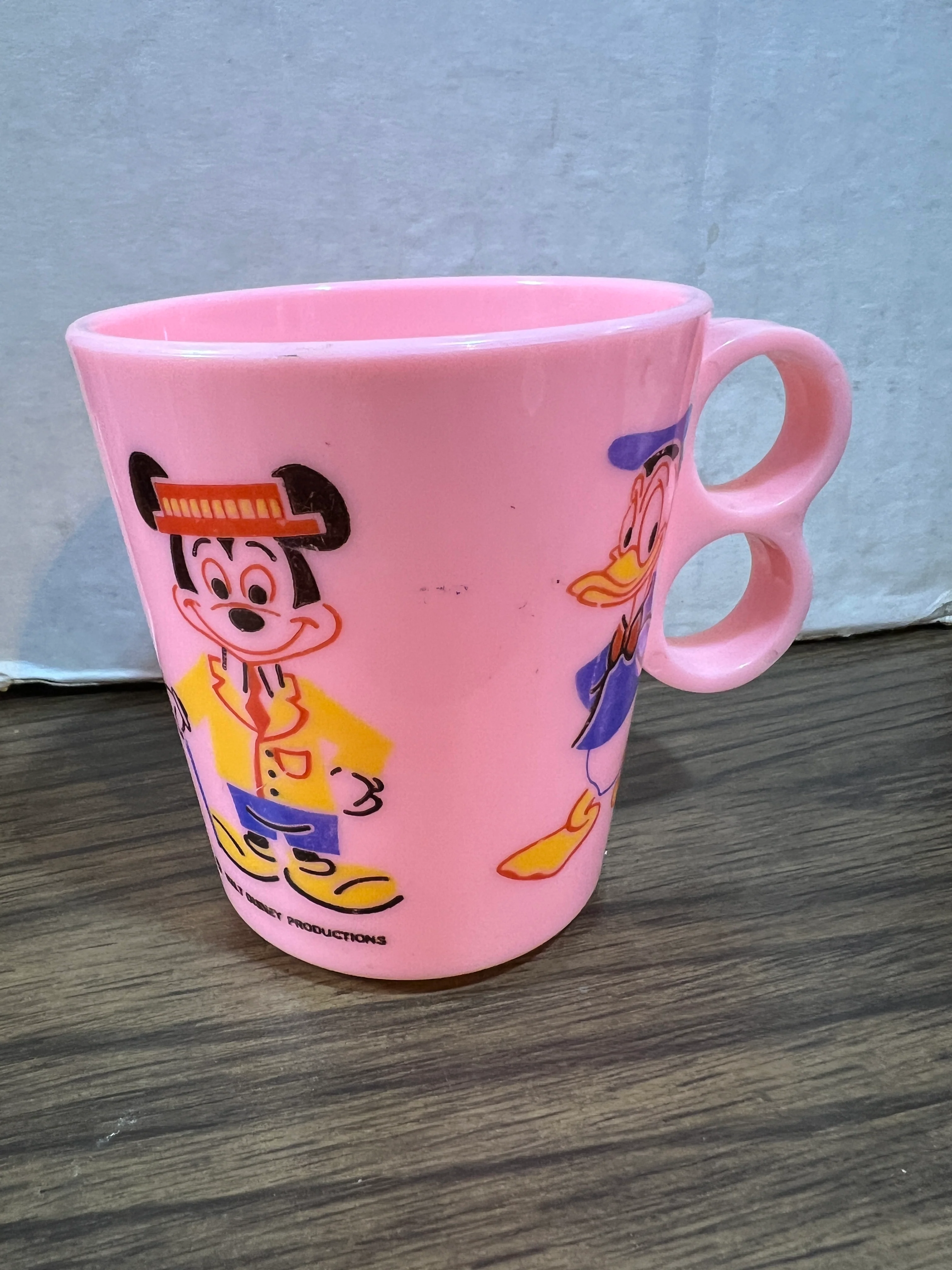 Vintage Pink Disney Mug From Eagle