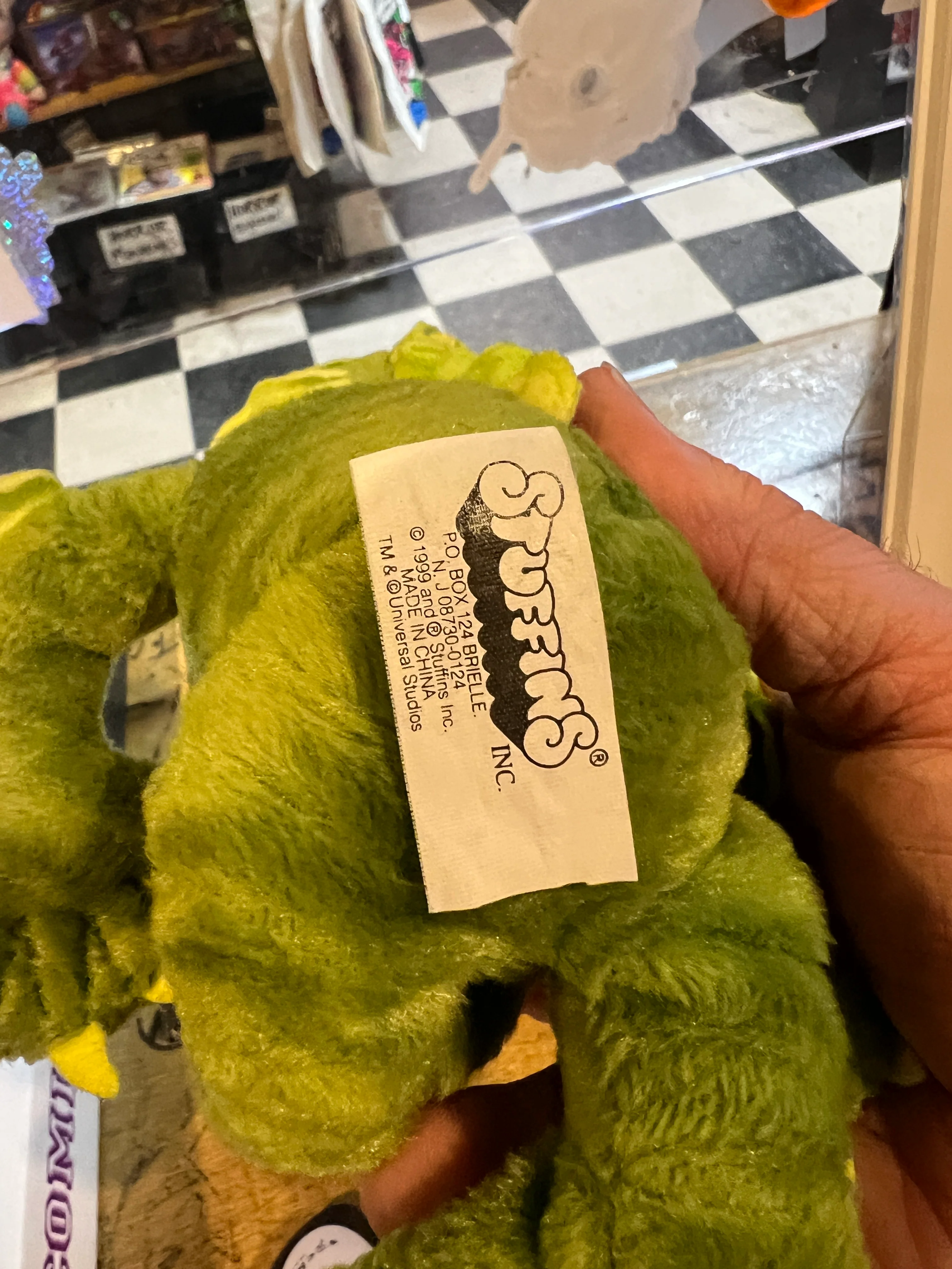 Vintage Plush Creature from the Black Lagoon : 1999 8" No Tags - Image 2