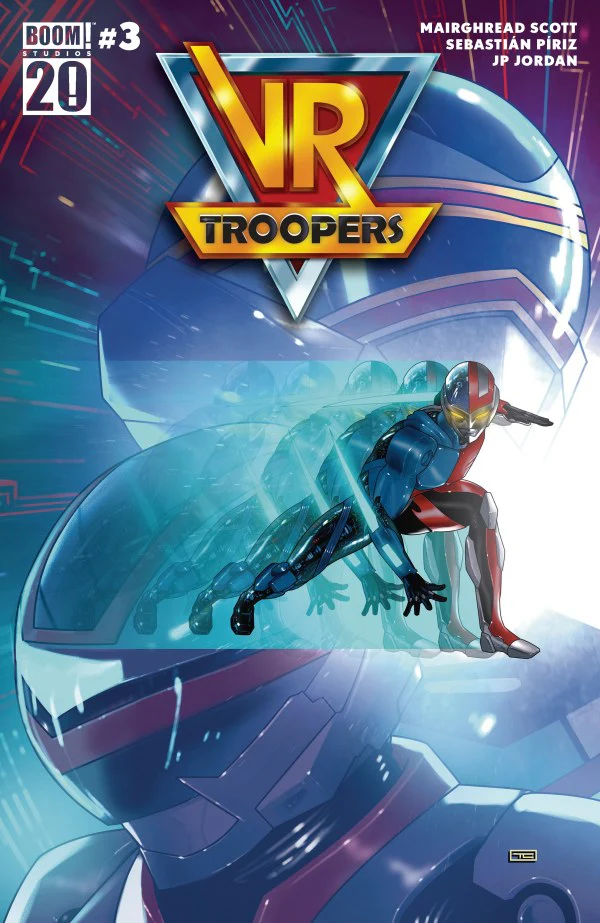 VR Troopers #3 A Main (Dressed  Clarke)