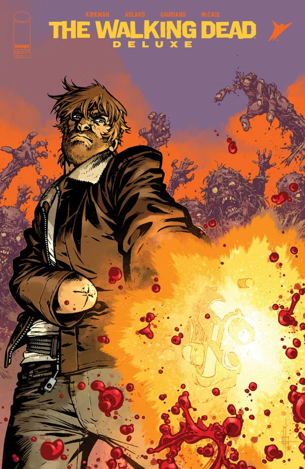 WALKING DEAD DELUXE #121 CVR C ZACH HOWARD & NELSON DANIEL VAR (MR)