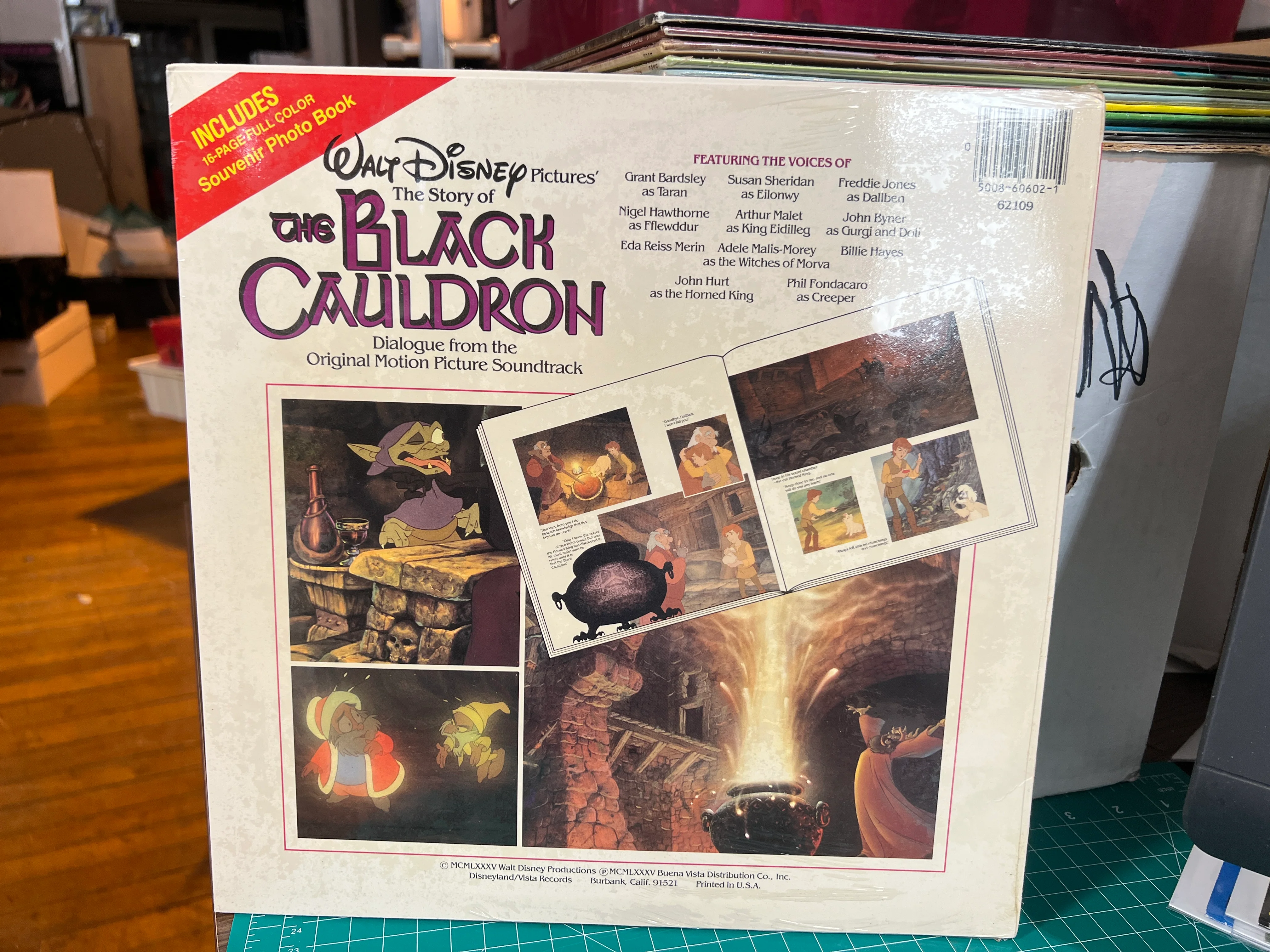 Walt Disney's The Black Cauldron 62109 LP SEALED! - Image 2