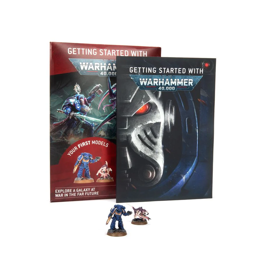 Warhammer 40,000 : Getting Started with Warhammer 40,000 Book & Figure