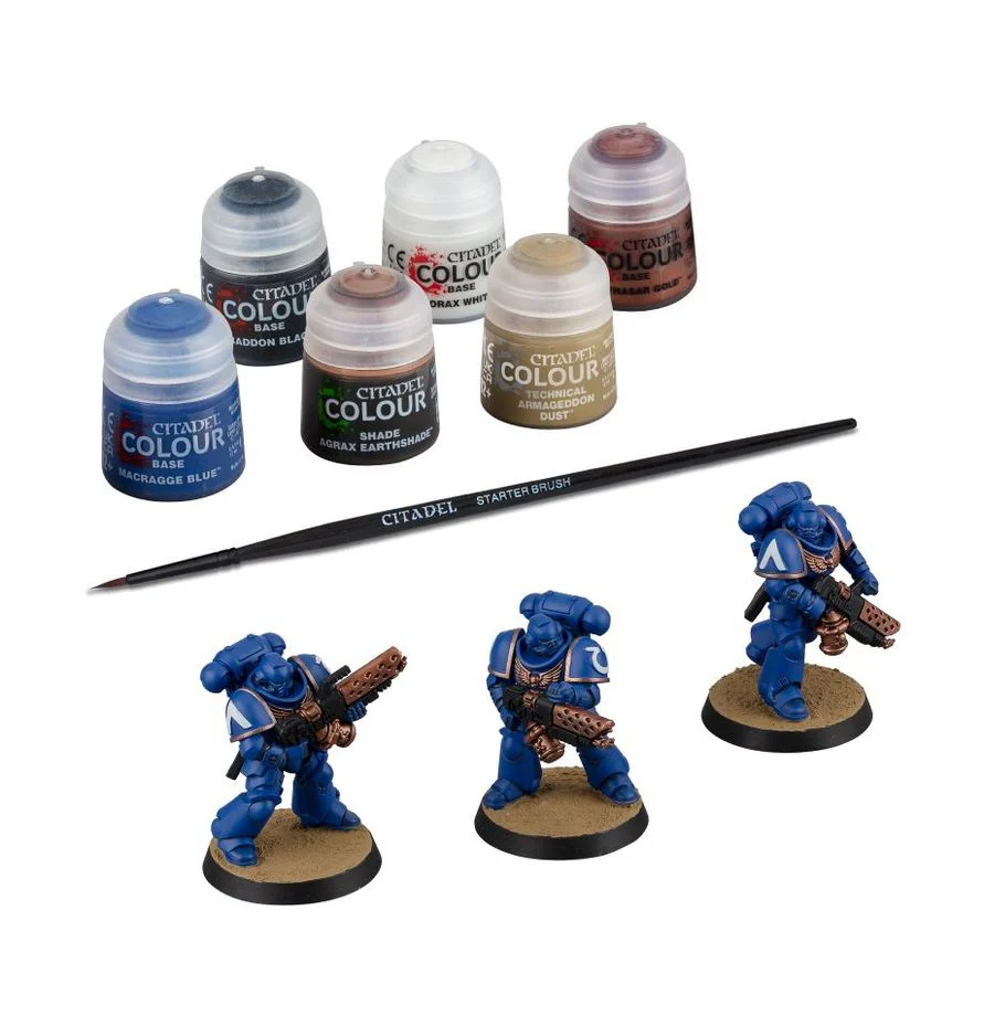 Warhammer 40,000 : Space Marines: Infernus Marines + Paints Set - Image 2