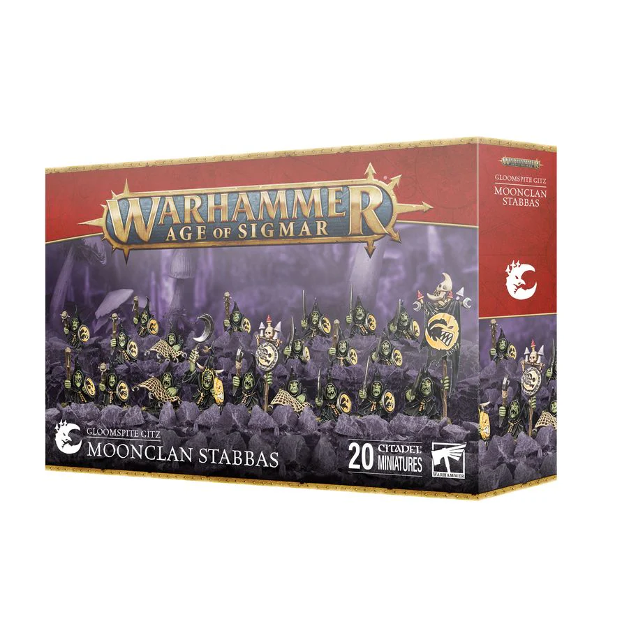 Warhammer Age of Sigmar : Gloomspite Gitz - Moonclan Stabbas