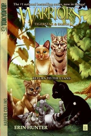 Warriors: Tigerstar and Sasha #3: Return to the Clans TP