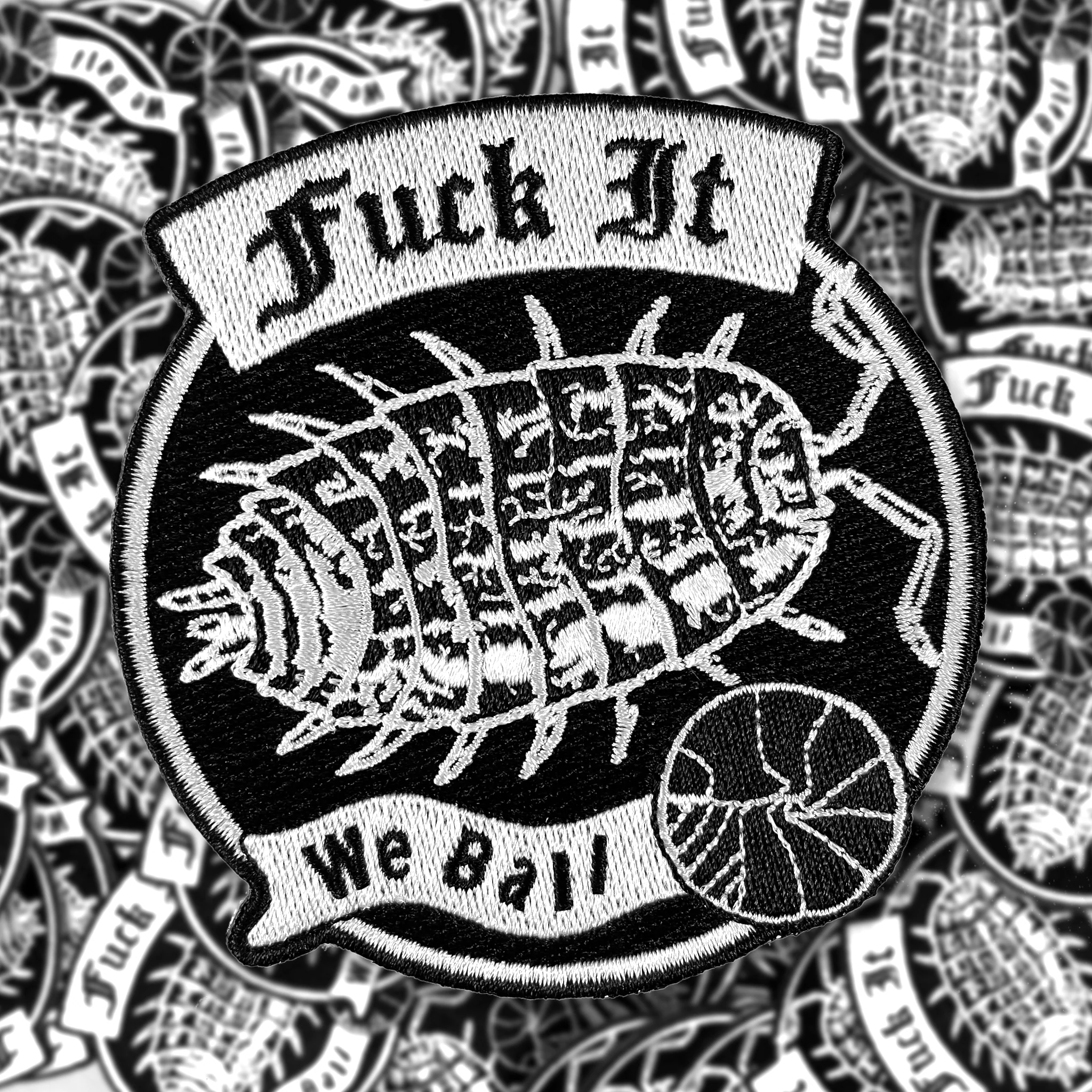 Embroidered Patch: "We Ball" by Arcane Bullshit