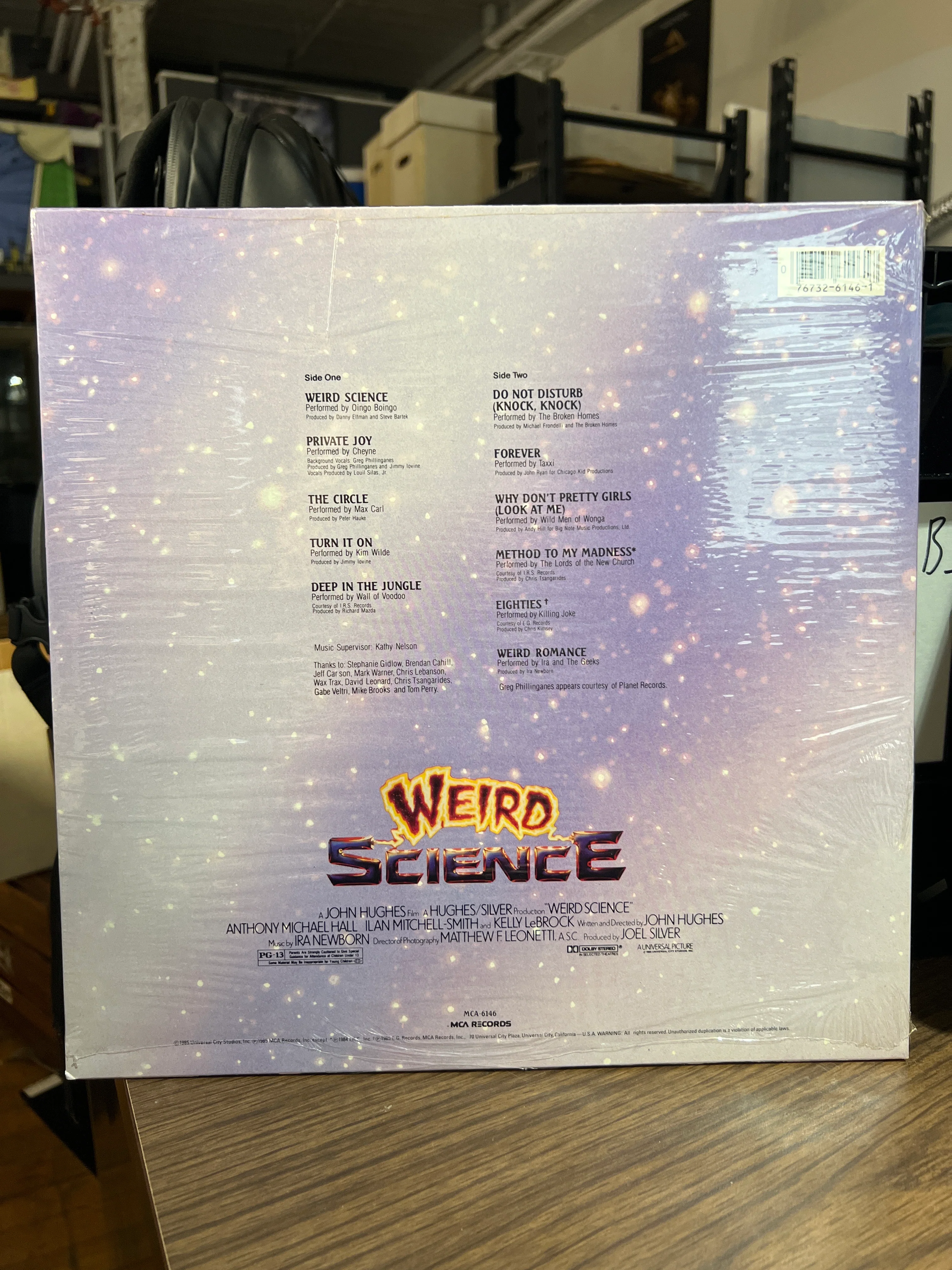 Weird Science : Soundtrack OST LP SEALED (MCA-6146) - Image 2