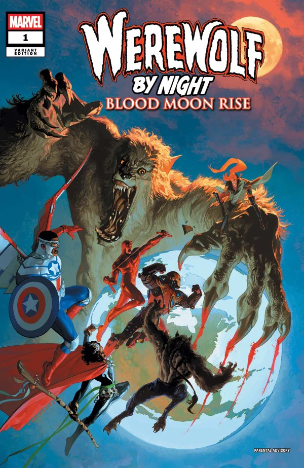 WEREWOLF BY NIGHT: BLOOD MOON RISE #1 JOSEMARIA CASANOVAS VARIANT