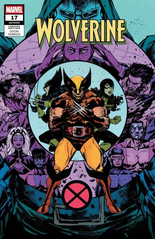 WOLVERINE #17 (2026) SANFORD GREENE DOOM HOMAGE VARIANT