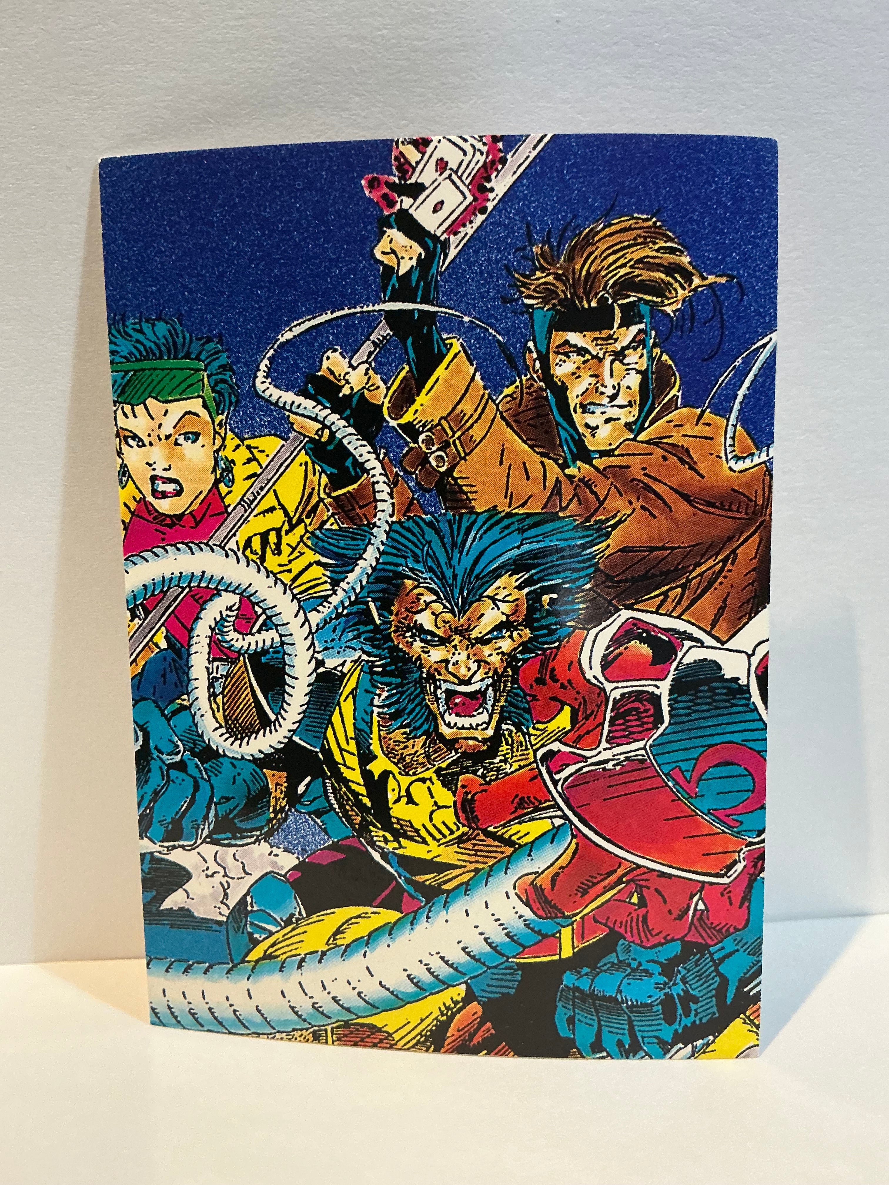 Wolverine : From Then 'Till Now (1992 Trading Card) : #76 Carbonadium