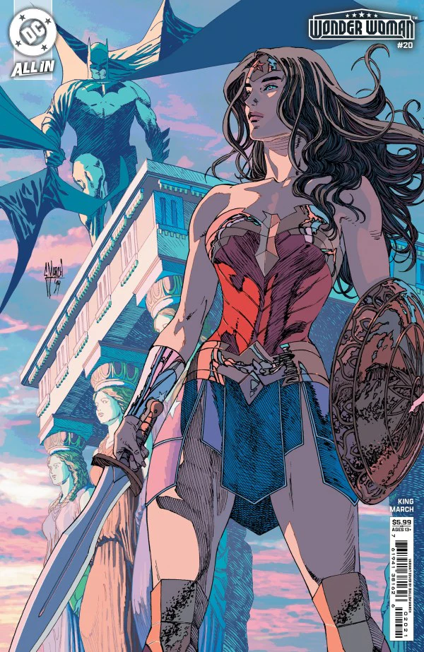 WONDER WOMAN #20 (2025) CVR C GUILLEM MARCH CARD STOCK VAR