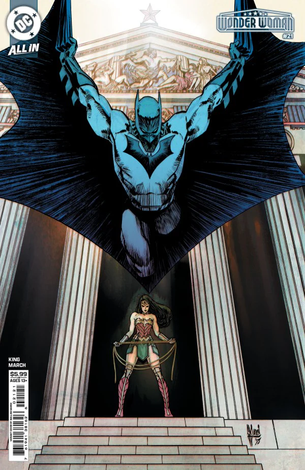 WONDER WOMAN #21 (2025) CVR C GUILLEM MARCH CARD STOCK VAR