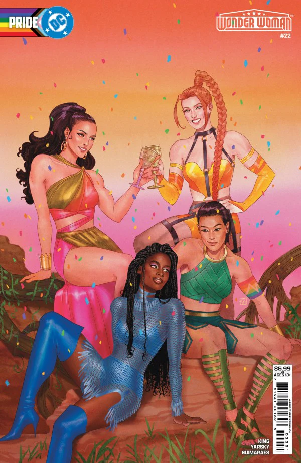 WONDER WOMAN #22 (2025) CVR D KEVIN WADA DC PRIDE CARD STOCK VAR