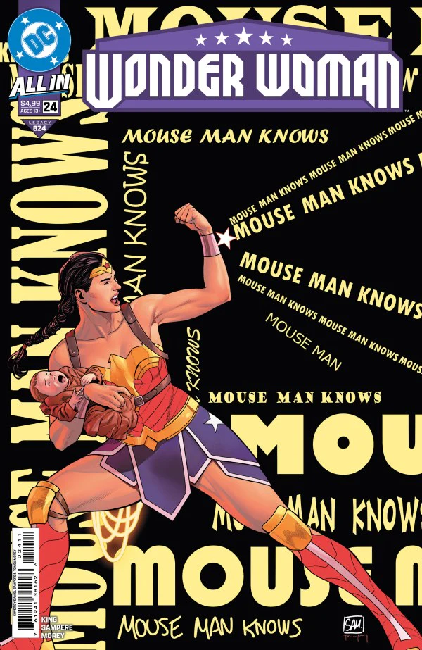 WONDER WOMAN #24 (2025) CVR A DANIEL SAMPERE