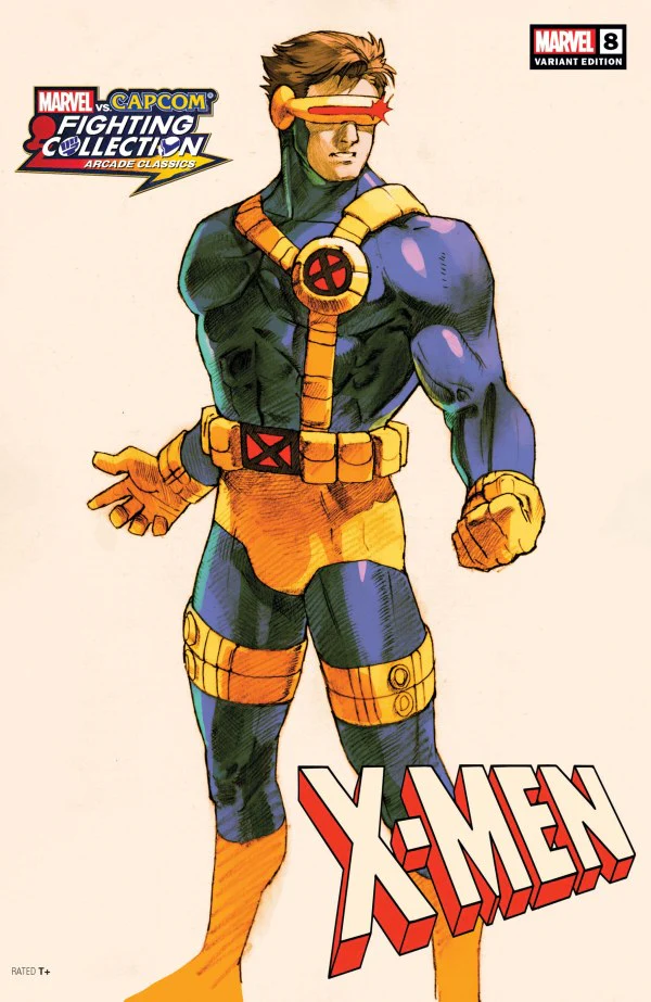 X-MEN #8 (2024) BENGUS MARVEL VS CAPCOM VARIANT [ROG]