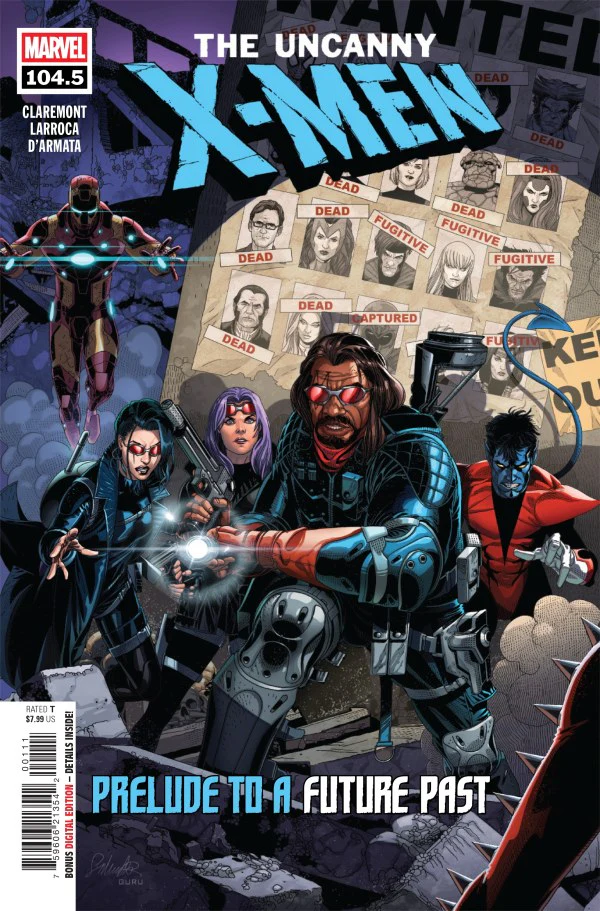 X-MEN BY CHRIS CLAREMONT: PRELUDE TO A FUTURE PAST #1 (#104.5) (Comic Issue)