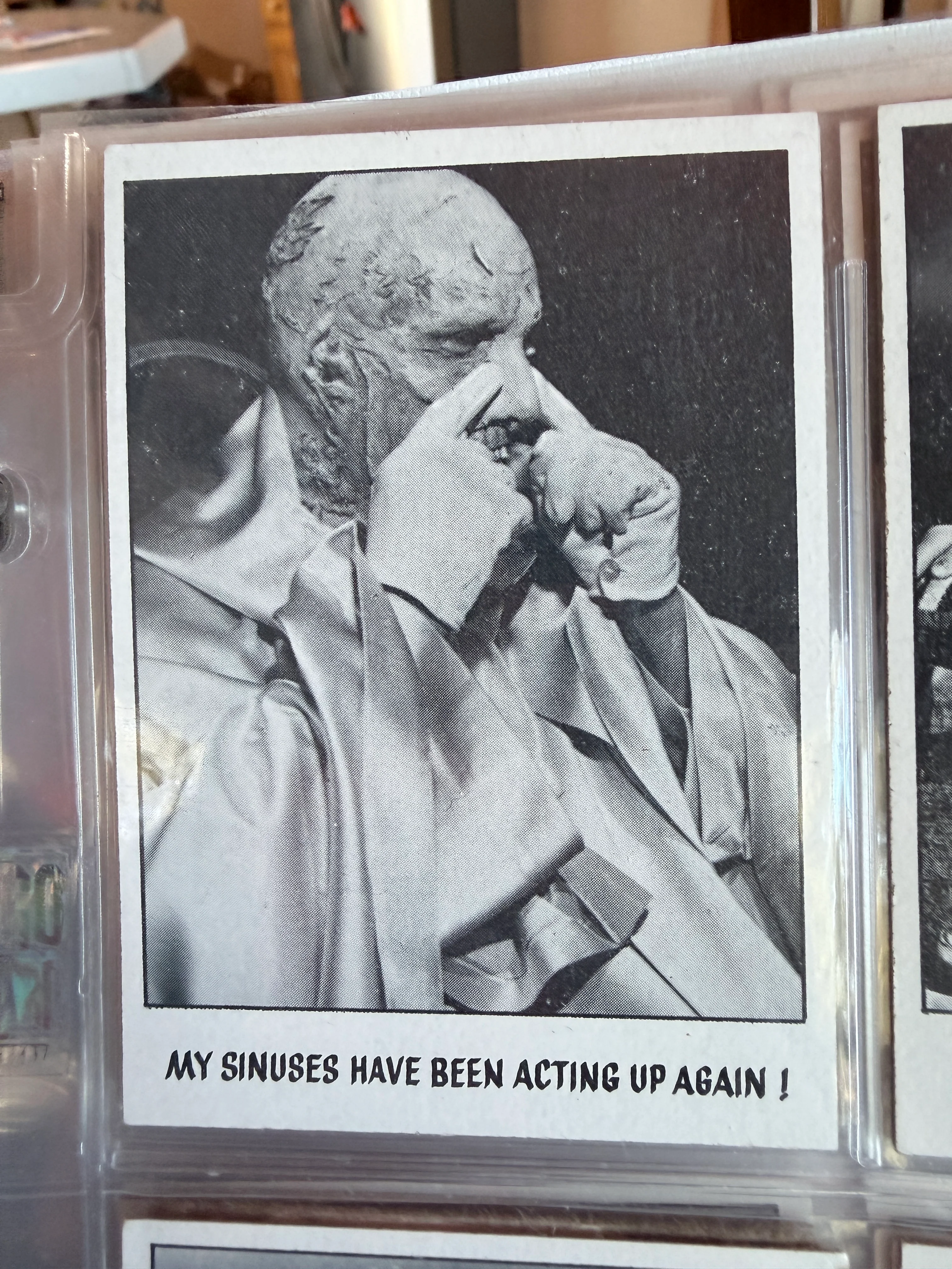 You’ll Die Laughing 1973 Trading Card Series #50