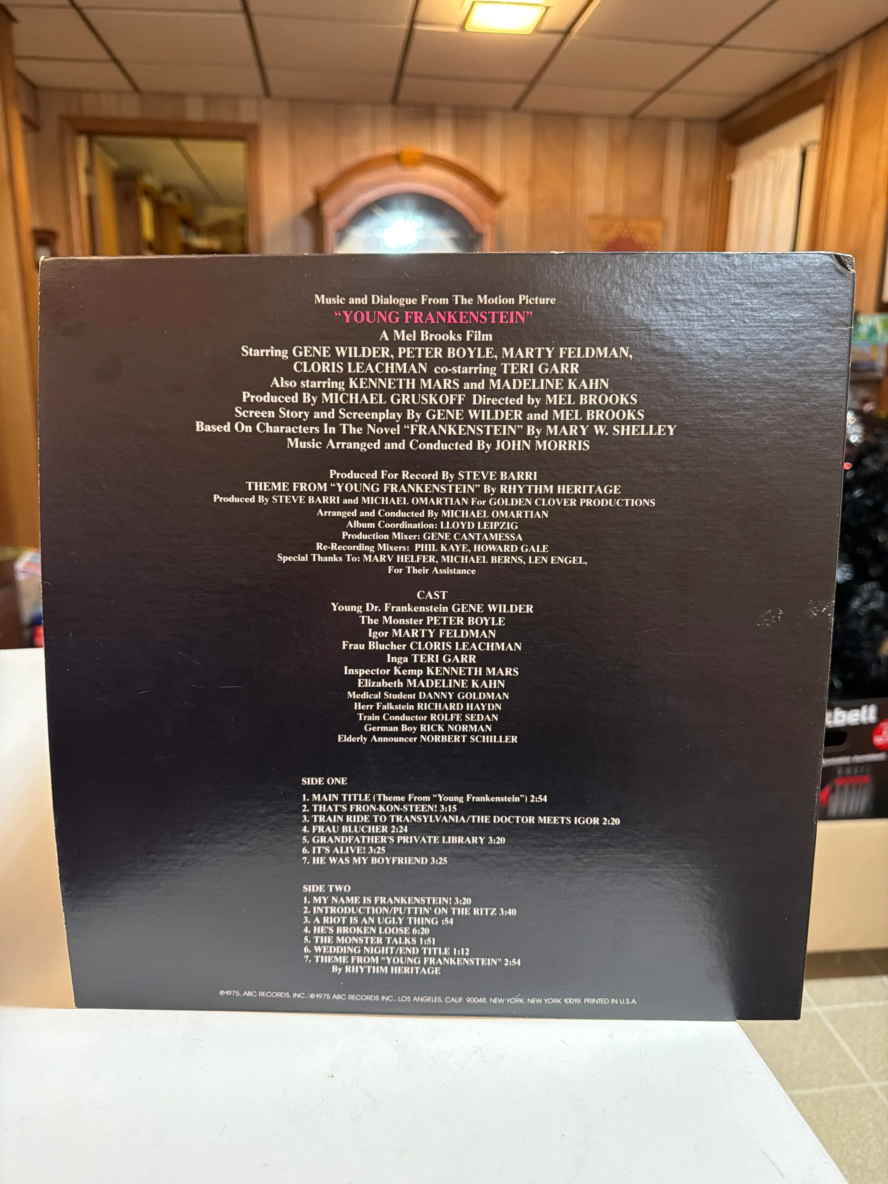 Young Frankenstein OST Soundtrack LP (Original Pressing) - Image 2