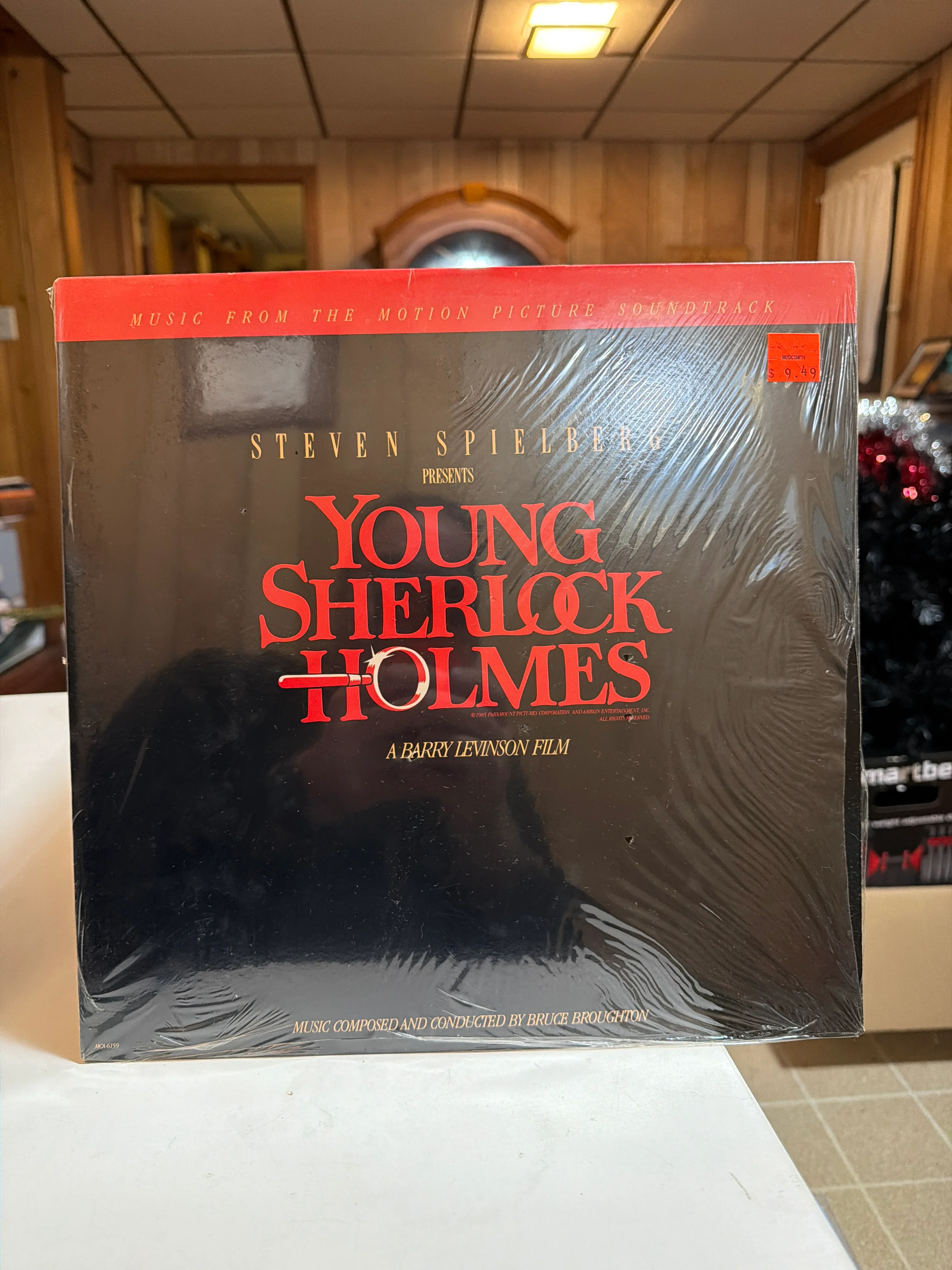 Young Sherlock Holmes OST Soundtrack LP (Original Pressing)