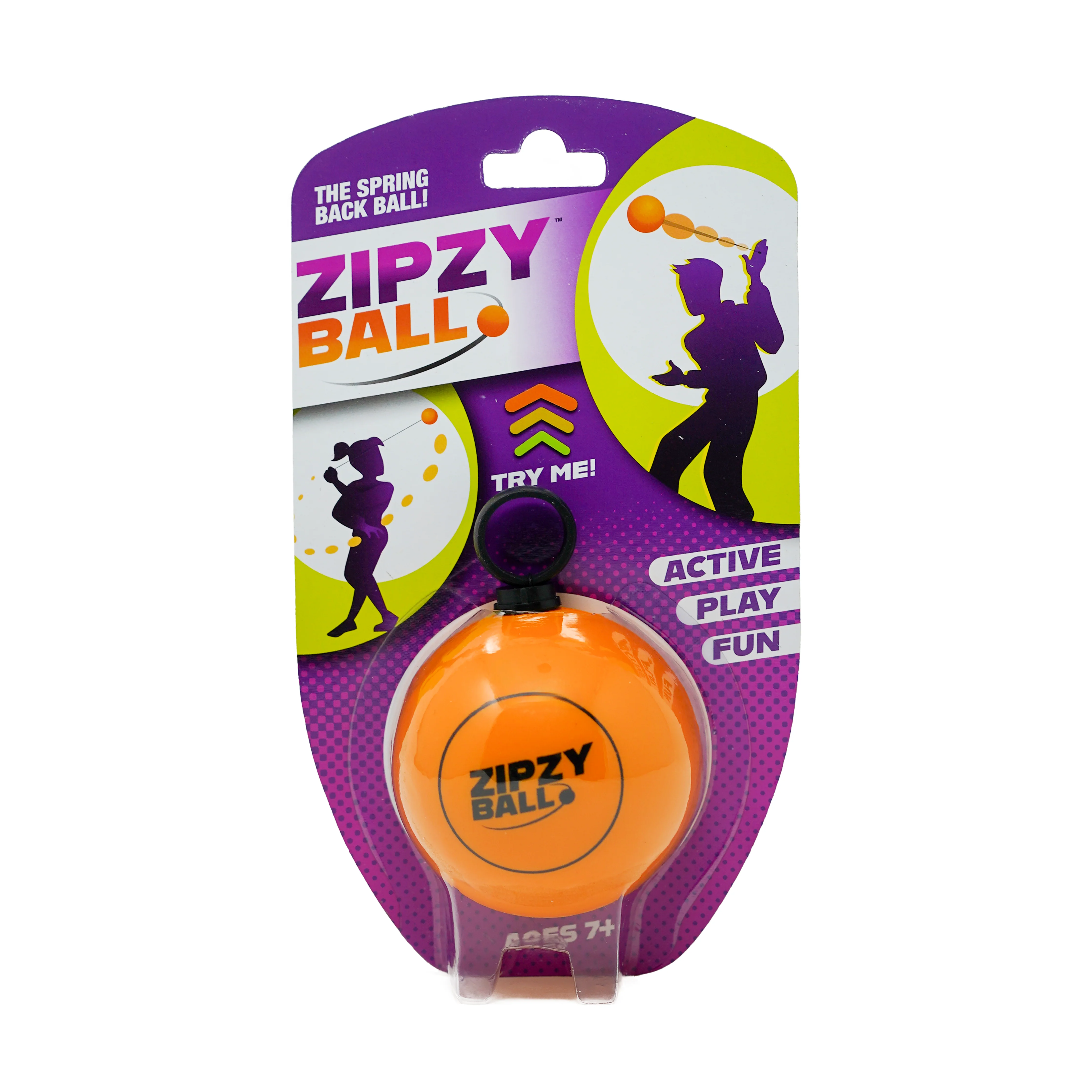 ZipzyBall : The Active Play Fun Skill Toy!